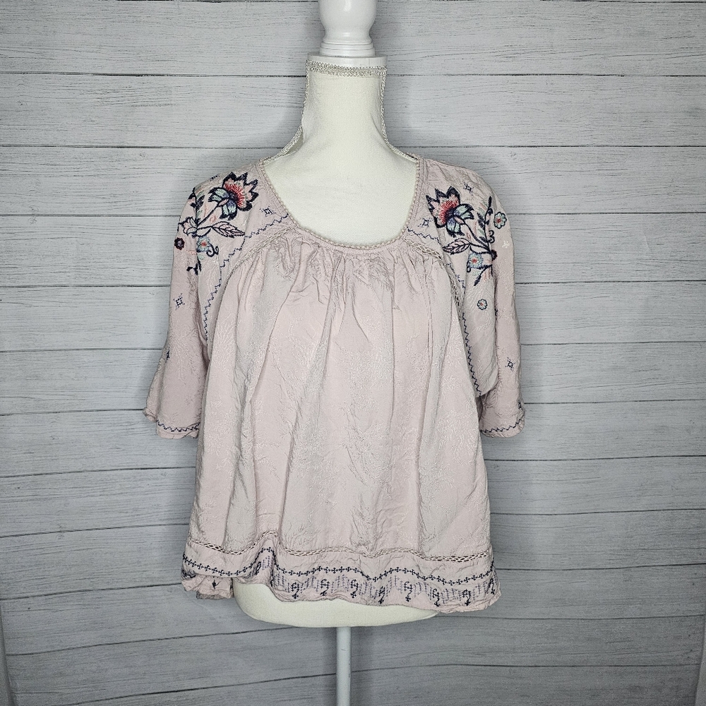 XXL Pink Knox Rose Tunic Shirt